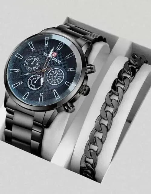 Men’s Quartz Watch – Water Resistant