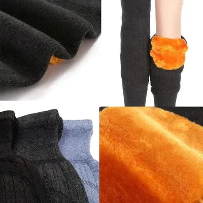 1 Pair Winter Thermal Knee Warmers