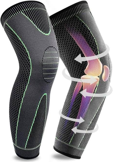 Breathable Sports Knee Support with Adjustable Strap