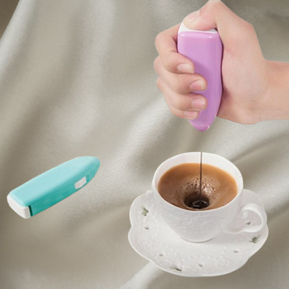 Electric Coffee Beater & Milk Frother – Portable Handheld Whisk