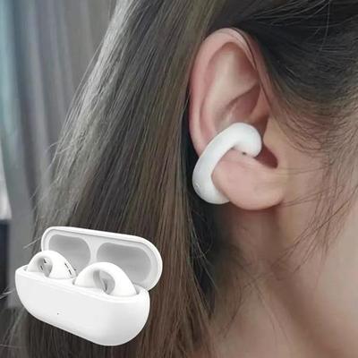 Ambie Sound Earcuffs – Open-Ear Bluetooth Earbuds with Mic, 6Hr Playtime, Clip-On Design