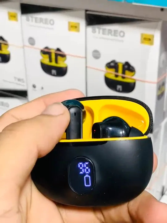 Stereo Wireless Earphones 895B – Bluetooth 5.4, Deep Bass, Waterproof, Long Battery
