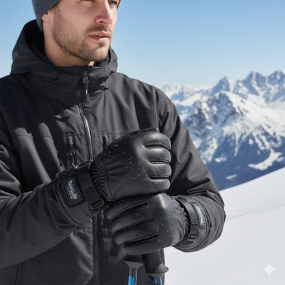 Men’s Genuine Leather Winter Gloves