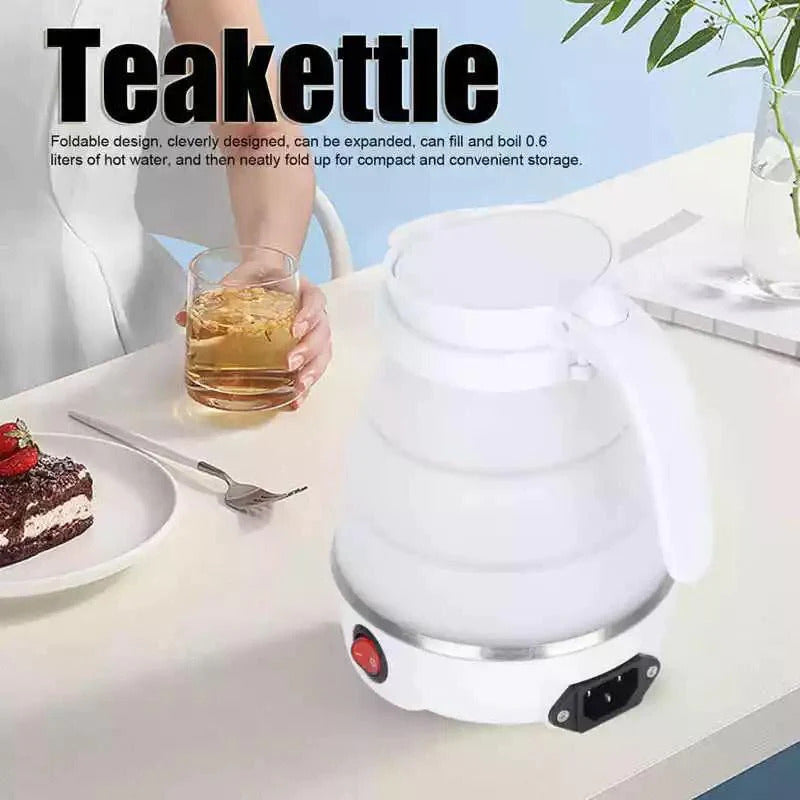 Portable Foldable Travel Kettle – Fast Boil & Compact
