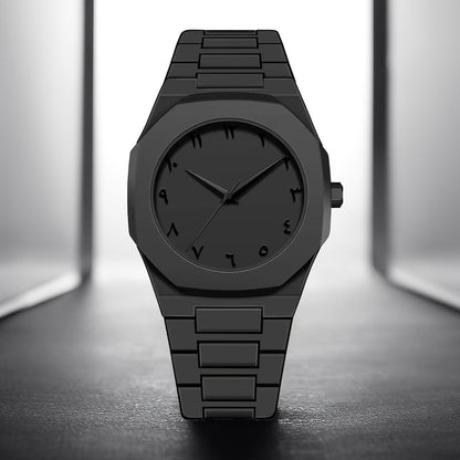 Men’s Full Black AURA Quartz Watch