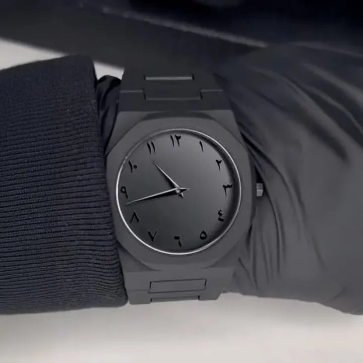 Men’s Full Black AURA Quartz Watch