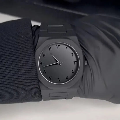 Men’s Full Black AURA Quartz Watch