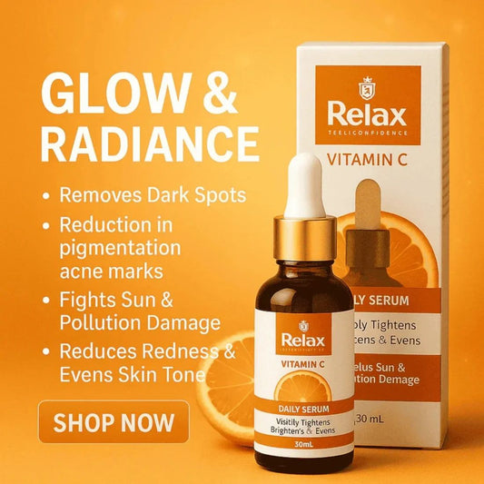 Relax Vitamin C Brightening Face Serum – 30ml