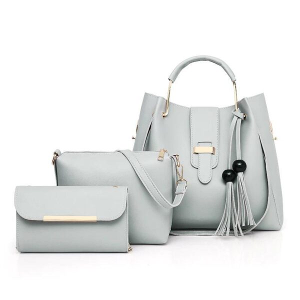 3 Piece women leather bag - Image 8