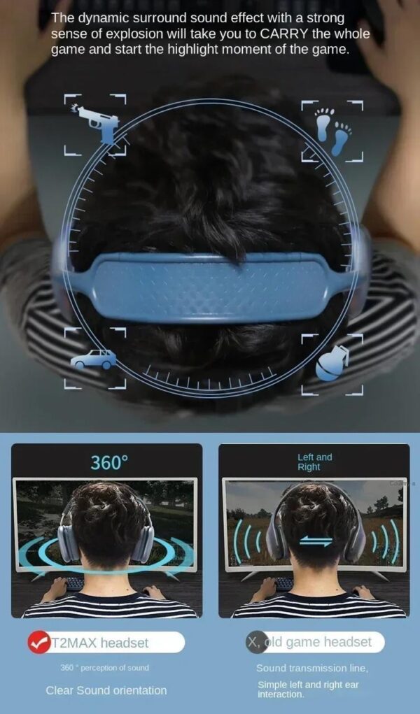 Wireless Bluetooth headphone available in multicolor - Image 3
