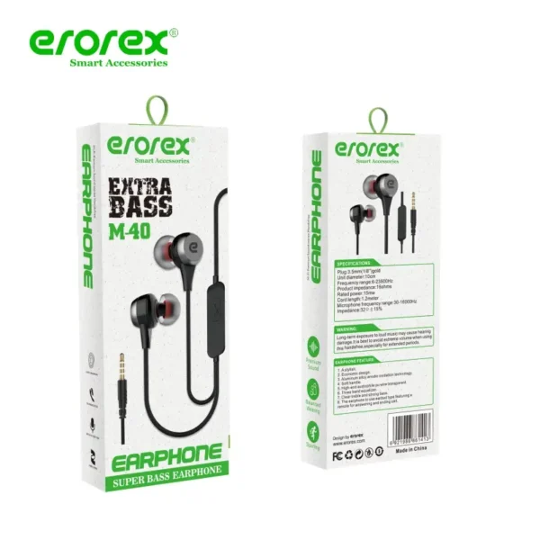 Erorex RX-06 Hi-Fi Extra Bass Handsfree